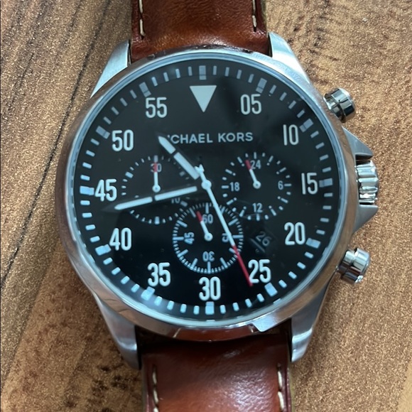 Michael Kors - Men’s Watch - Black/Brown - Picture 2 of 3